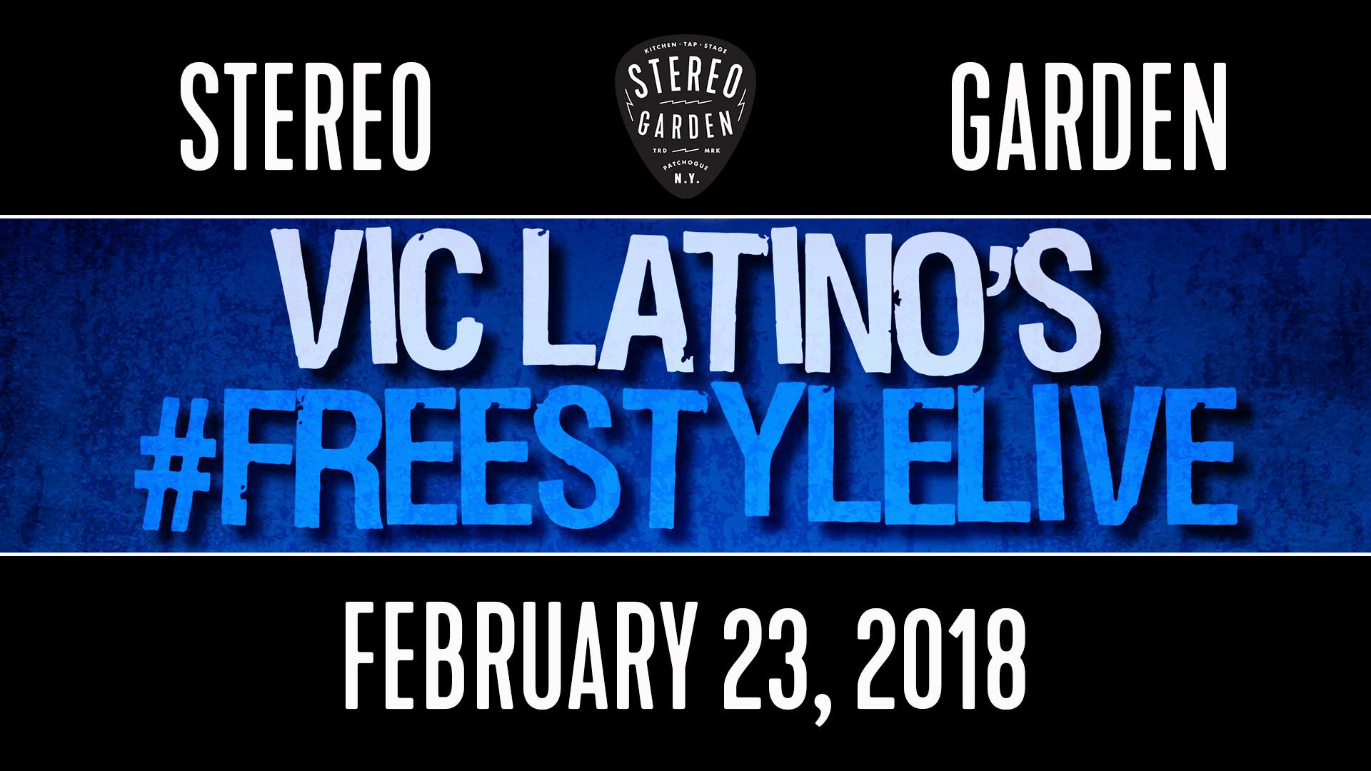 Vic Latino&rsquo;s Freestyle Live at Stereo Garden! - VCMG Live