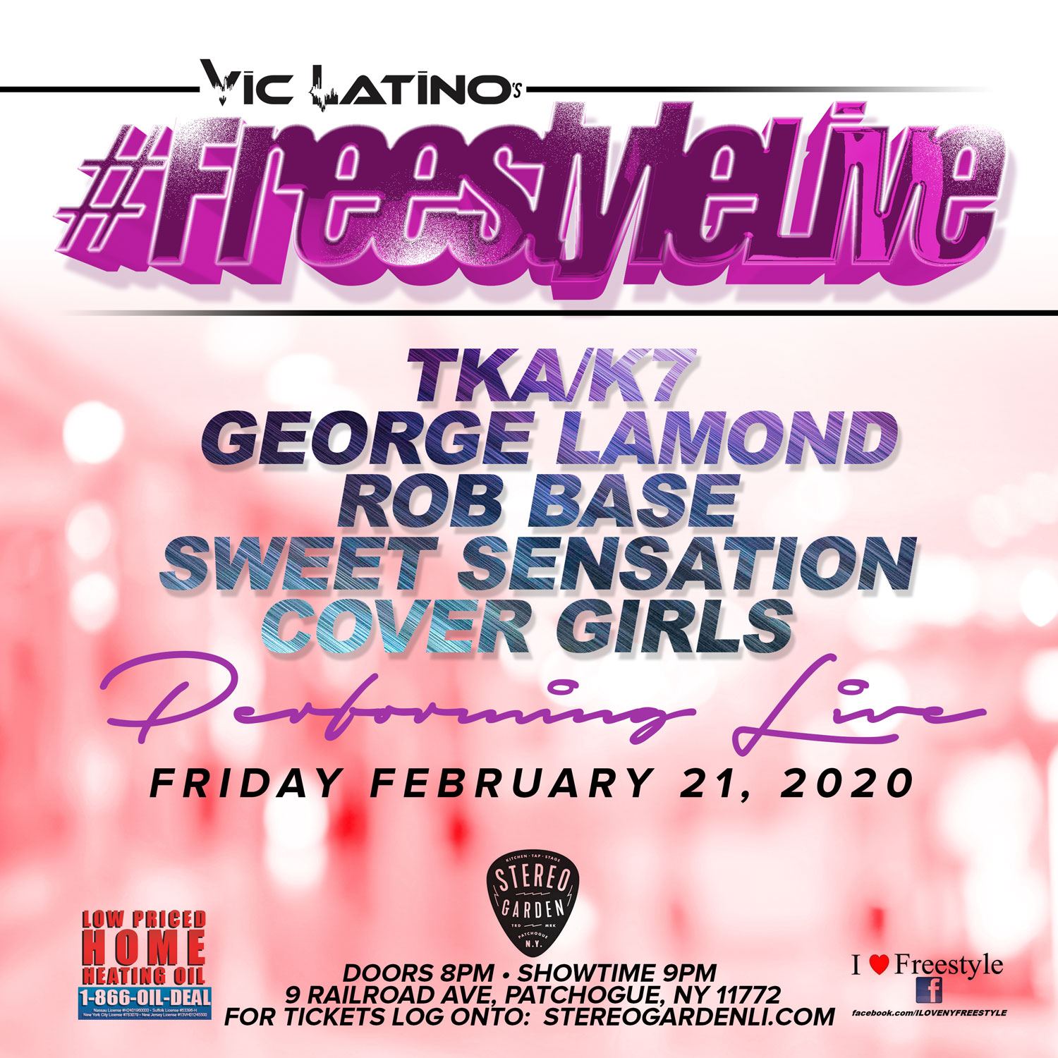 Vic Latino Freestyle Live - VCMG Live